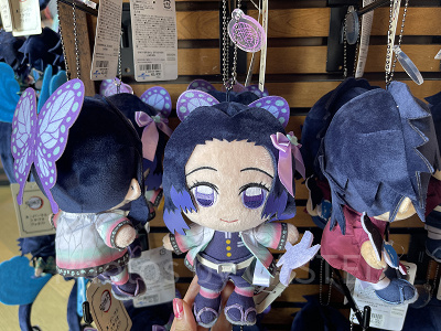 胡蝶しのぶぬいぐるみキーチェーン(USJ×鬼滅の刃 刀鍛冶の里編&柱稽古編グッズ)