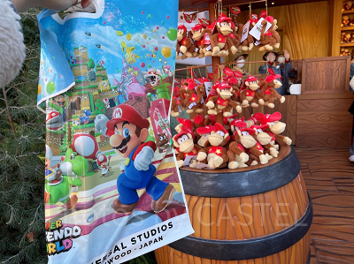 ショップ袋はマリオ