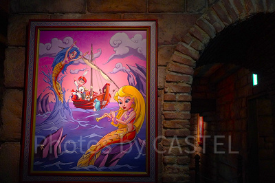 嵐を乗り越えて進むシンドバッド