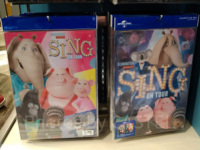 SINGのクリアファイルセット