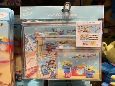 スライドジップケースセット・表(トイ・ストーリー×東京ディズニーリゾートグッズ)