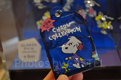 スヌーピーのコレクタブルチャームのパッケージ