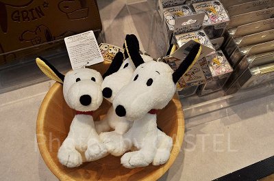 スヌーピーグッズ「LOVEable VINTAGE snoopy」のキーチェーン