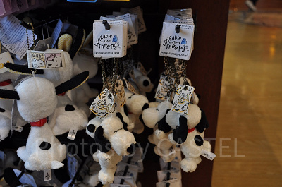 スヌーピーグッズ「LOVEable VINTAGE snoopy」／ぬいぐるみキーチェーン（S)