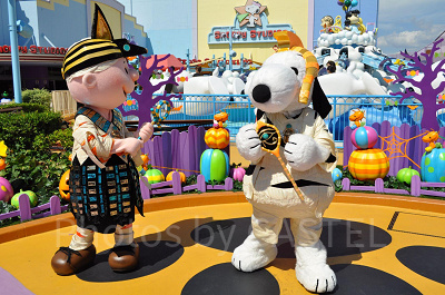 ワンダーランドのスヌーピーハロウィングリーティング(2020年)