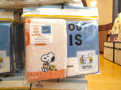 スヌーピーのハンドタオルセット