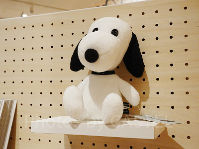 スヌーピーミュージアムグッズ：テディベアスヌーピー