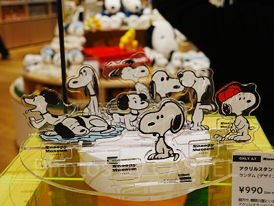スヌーピーミュージアムグッズ/アクリルスタンド