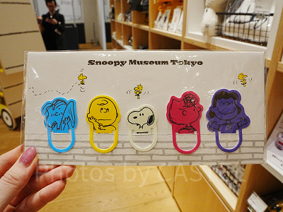 スヌーピーミュージアムグッズ/クリップセット