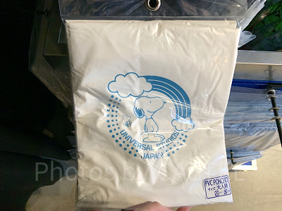 スヌーピーレインポンチョ