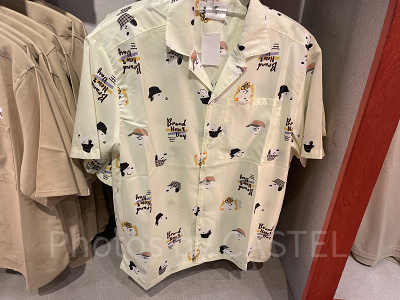 スヌーピー総柄シャツ