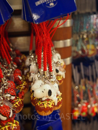 スヌーピー＆たこ焼きストラップ