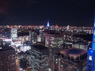 東京タワーも見える南方面