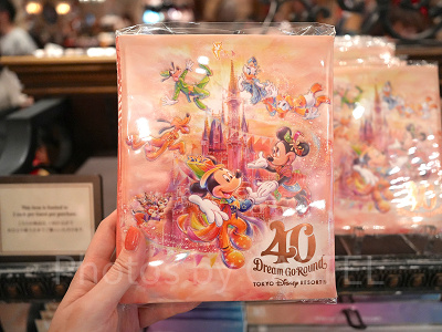 スーベニアメダルブック（ディズニー40周年グッズ）