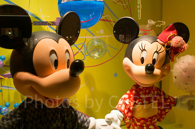 お土産屋さんのディスプレイ