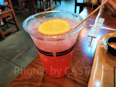 スパークリングカクテル(日本酒&オレンジ)