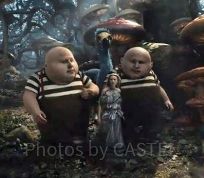 トゥイードルダムとトゥイードルディーのスペル