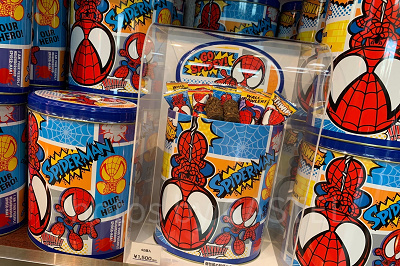 スパイダーマンクランチチョコレート