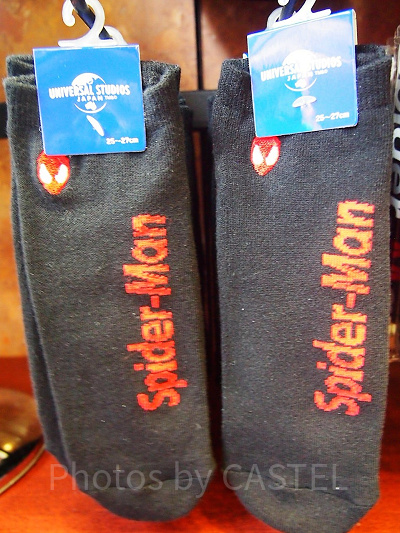 スパイダーマンシンプルロゴソックス