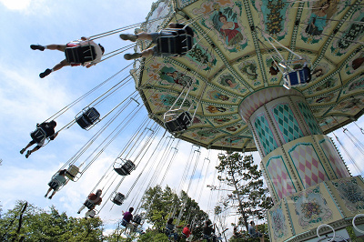 回転空中ブランコ