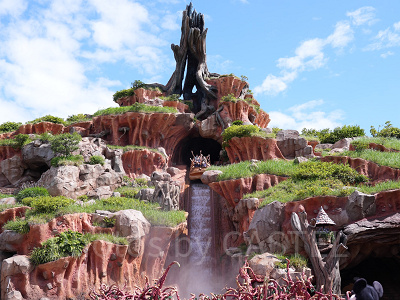 落下のイメージが大きいスプラッシュ・マウンテン