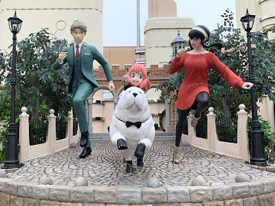 SPY×FAMILY XRライドのデコレーション