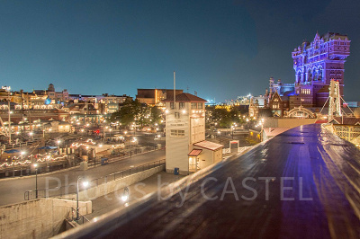 S.S.コロンビア号 デッキ(TDS・夜)