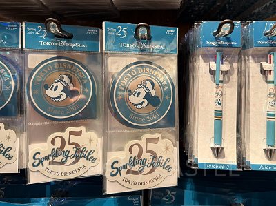 ステッカーセット(ディズニーシー25周年グッズ)