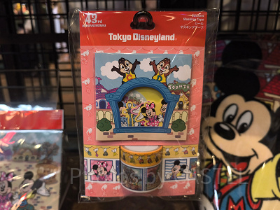 シール＆マスキングテープ(ディズニーランド43周年グッズ)