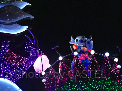 エレクトリカルパレードのスティッチ