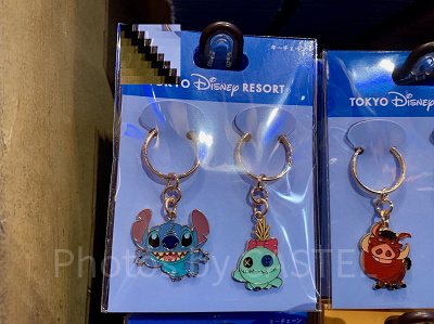 スチィッチ&スクランプのペアキーチェーン