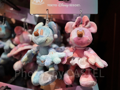 ぬいぐるみバッジセット（ディズニー40周年グッズ）