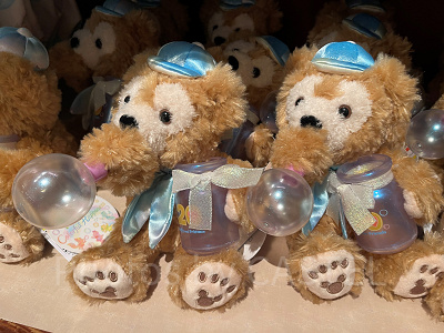 ぬいぐるみ(ダッフィー20周年カラフルハピネスグッズ)