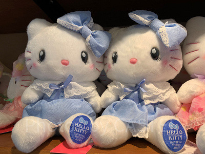 ユニバUSJ限定 ハローキティ ぬいぐるみ 新品 2点セット