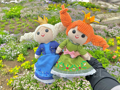 ぬいぐるみセット(アナとエルサのフローズンジャーニーグッズ)