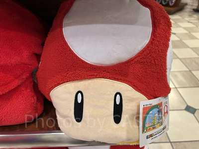 スーパーキノコのブランケット