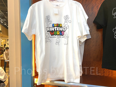 スーパーニンテンドーワールドロゴTシャツ