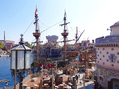 ディズニーシーメディテレーニアンハーバーのアトラクション一覧