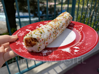 ディズニーシー食べ物：寿司ロール（シュリンプ＆チキンカツ）