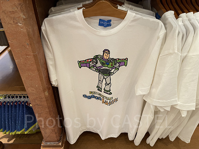 Tシャツ（バズ・ライトイヤーのアストロブラスター）