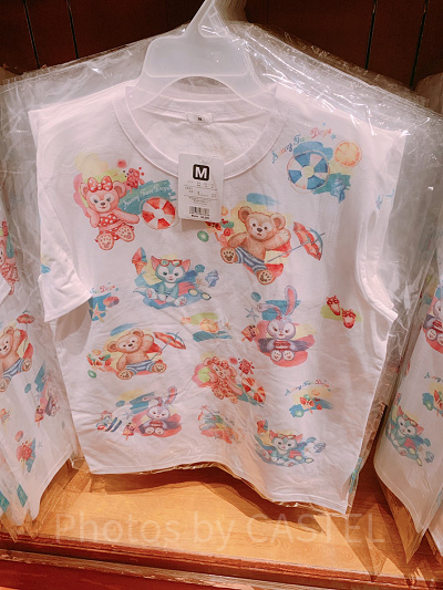 ダッフィー&フレンズ柄♪Sサイズ♪サニーファン Tシャツ★リメイク ダッフィーのサニーファン Tシャツディズニーシー限定 サイズS