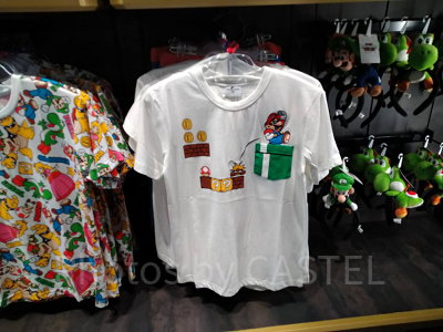 胸ポケット付きTシャツ