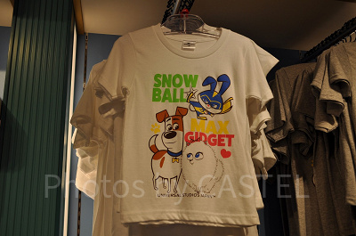 ペット2デザインのTシャツ