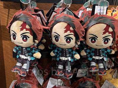 炭治郎のぬいぐるみキーチェーン(USJ鬼滅の刃グッズ2024)