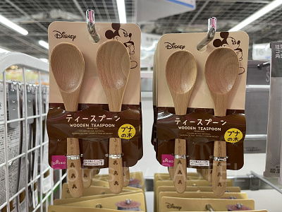 ティースプーン:ミッキーマウス