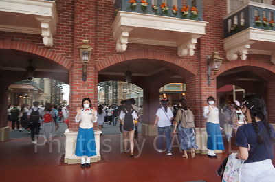 キャストさんが手を振ってくれました！