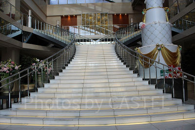 「恋人の聖地」に認定されている大階段はプロポーズにもピッタリのスポット