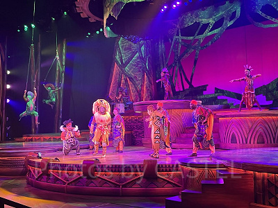 ライオンキングは現地ですでに大人気！