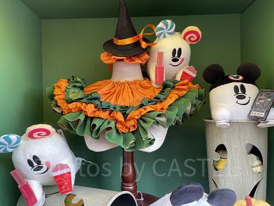 【香港ディズニー限定】ハロウィン◎光るピアス おばけミッキー どっち?】「おばけミッキー」「ミッキーおばけ」の名前の謎を