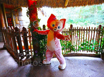 待ち時間の長い人気のリーナベルグリーティングもアーリーパークエントリーパスの利用だと快適